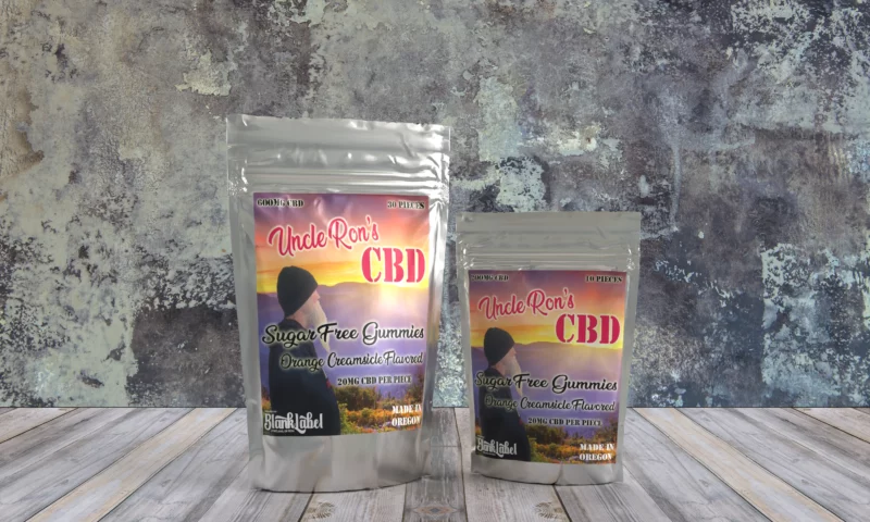 CBD Sugar Free Gummies - Orange Creamsicle Flavored