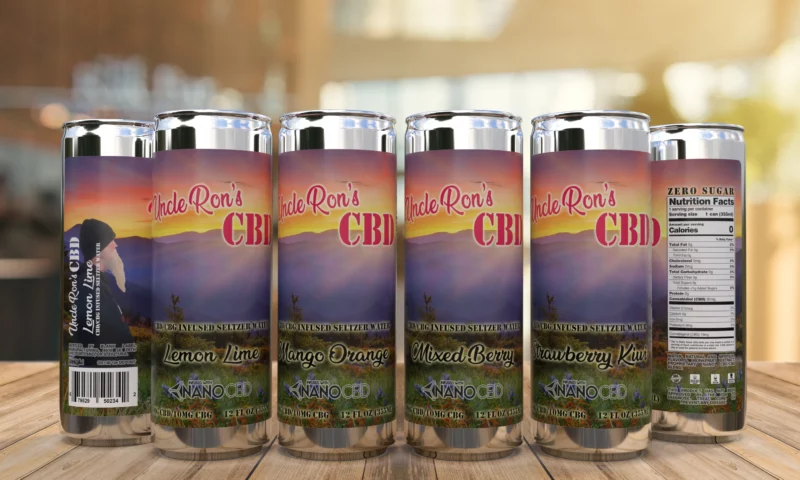 Nano CBD+CBG Seltzer Water